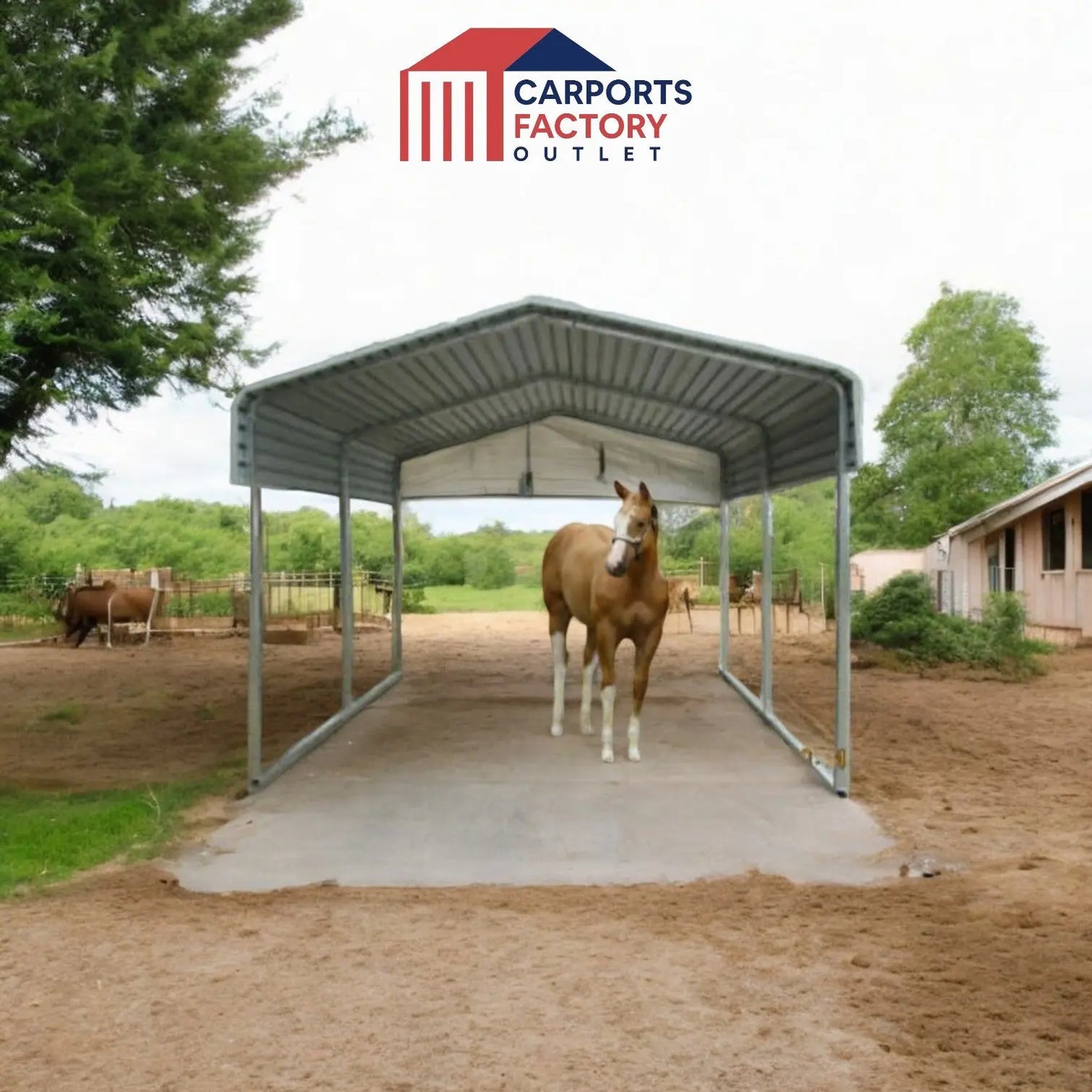 Horse-Sheds Carports Factory Outlet