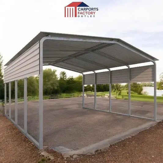 Portable Carport 3.5(W)x10.5(D)x3.5(H)m Gable Roof My Store