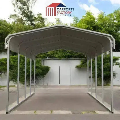 Portable Carport 3.3(W)x5.9(D)x2.8(H)m Wrapped Roof My Store